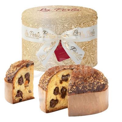 La Perla Tartufata – Panettone  cu cremă Gianduia - 750g